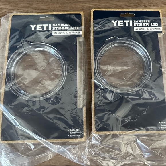 Yeti Dining Two Yeti Straw Lids New In Package Poshmark
